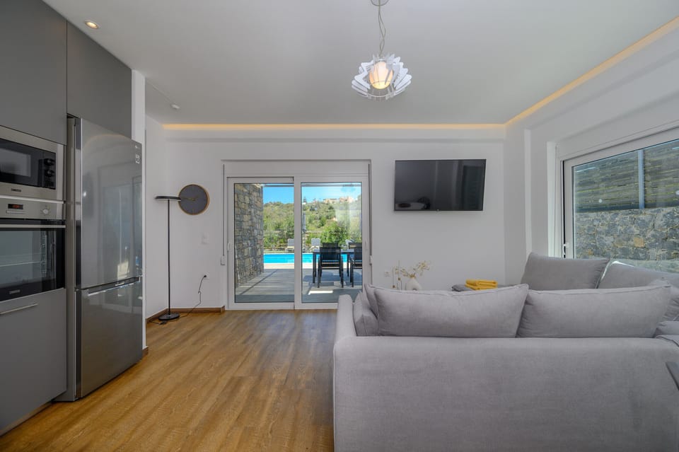 KalostousVillas,livingroom,kitchen