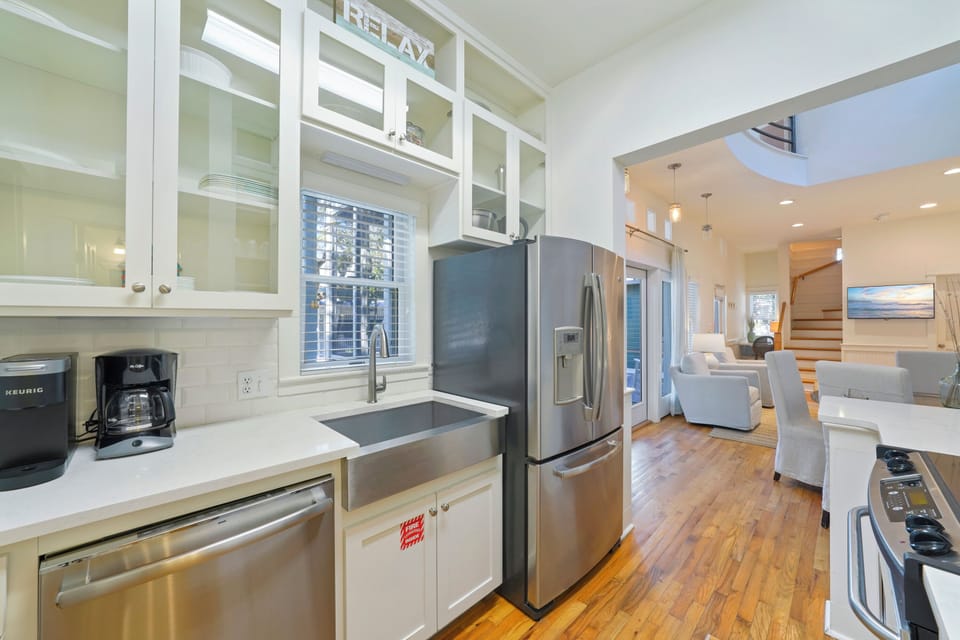 KITCHEN VIEW OF FIRST FLOOR LIVING SPACE