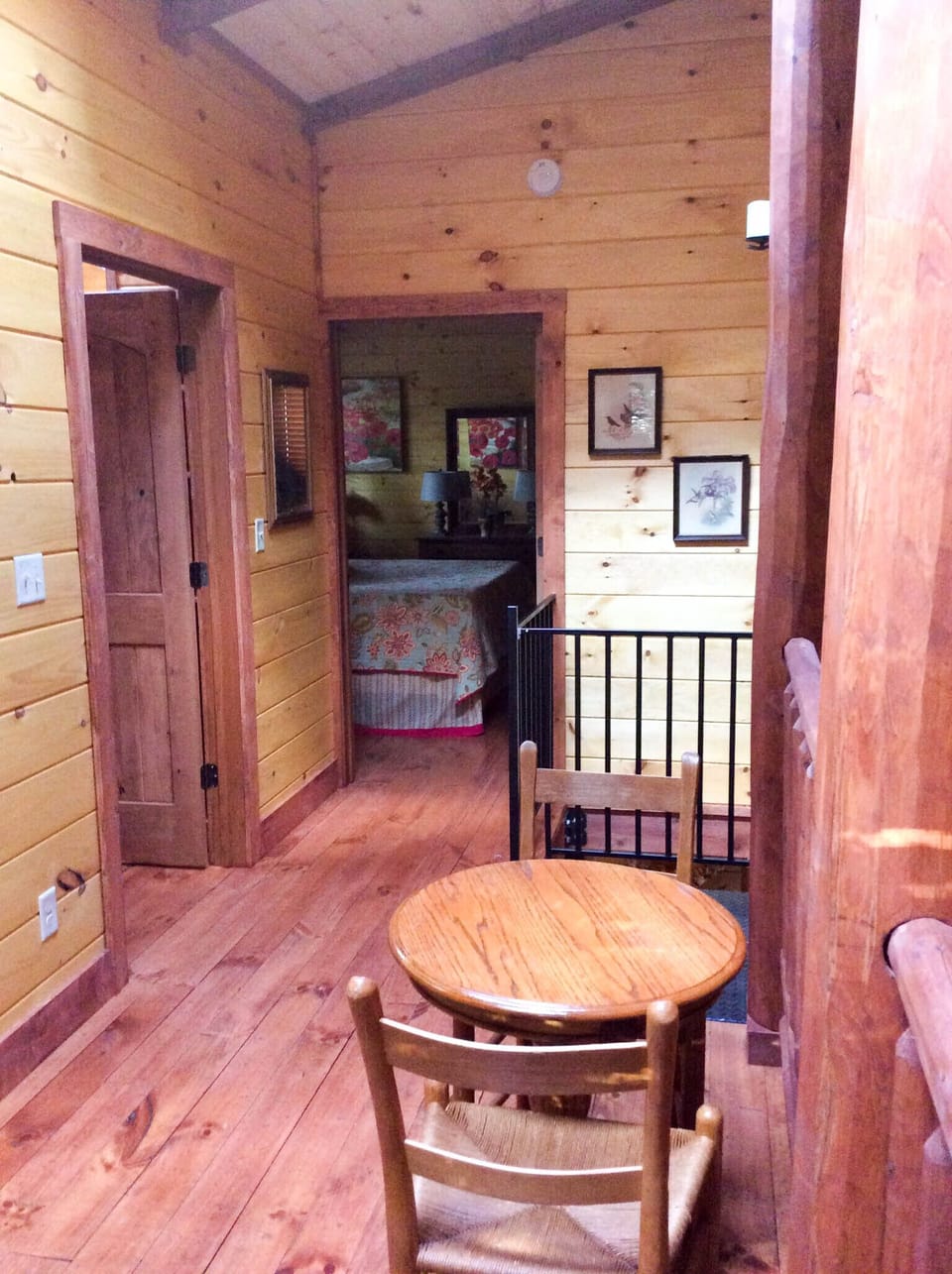 Upstairs Hallway to bath and bedroom