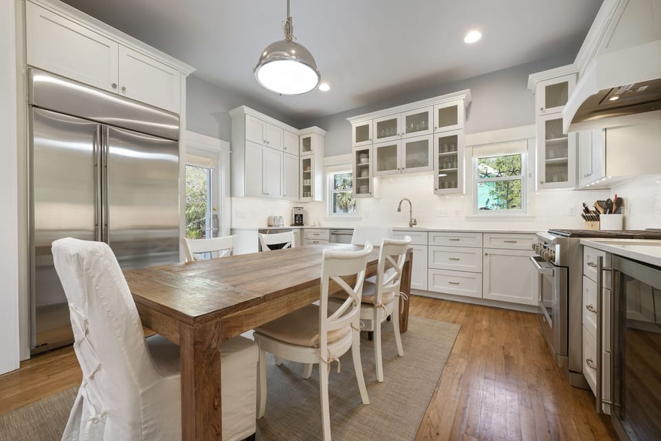 RENOVATED KITCHEN, ALL NEW STAINLESS STEEL APPLIANCES