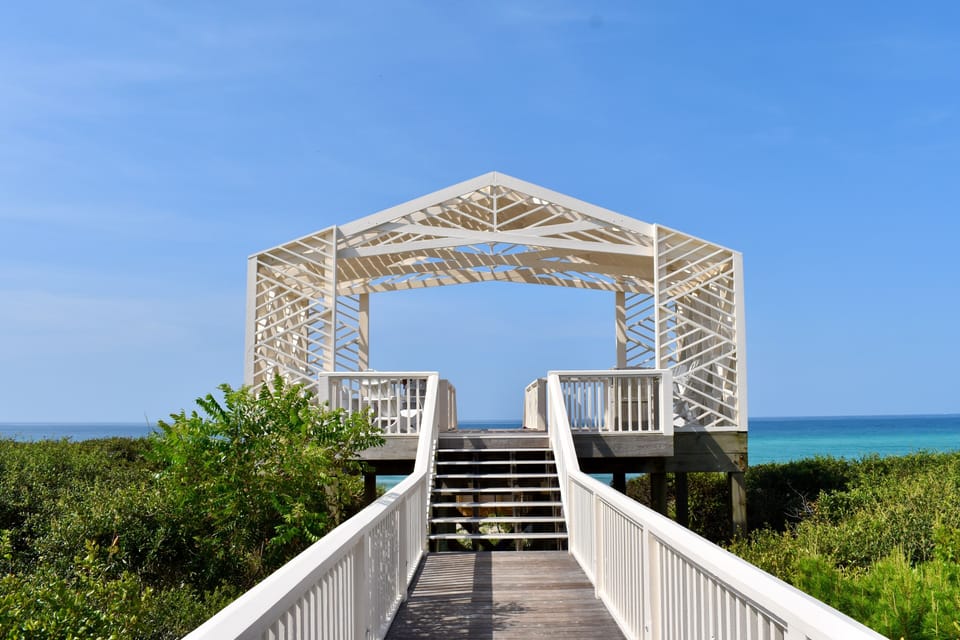 4 MINUTE WALK TO PRIVATE BEACH ACCESS AT ODESSA PAVILION