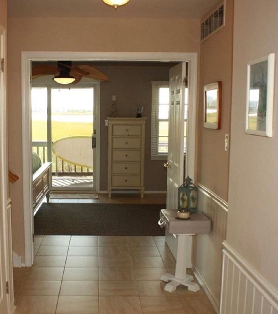 Hallway to master bedroom