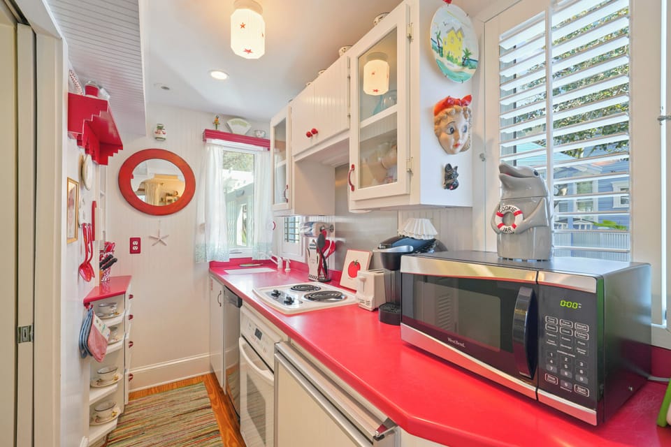 FULL SIZE MICROWAVE, KEURIG, & COMPACT DISHWASHER