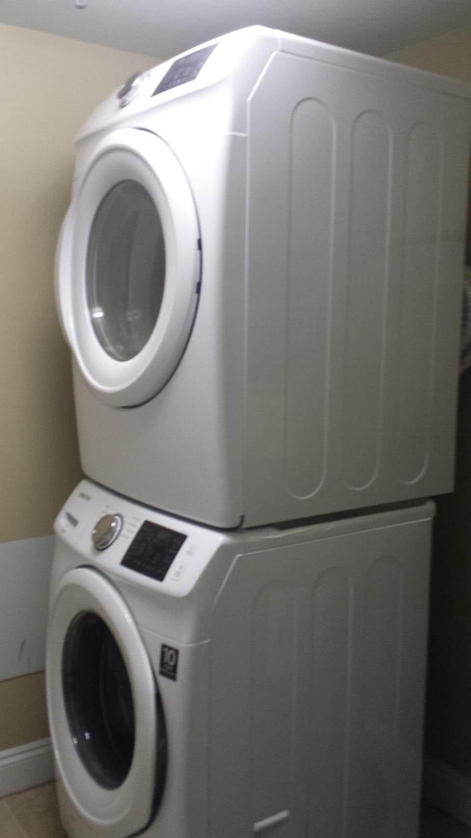 Full size washer and dryer