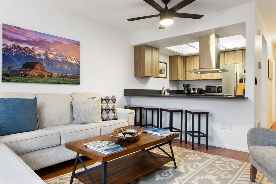 Living Room and Kitchen
