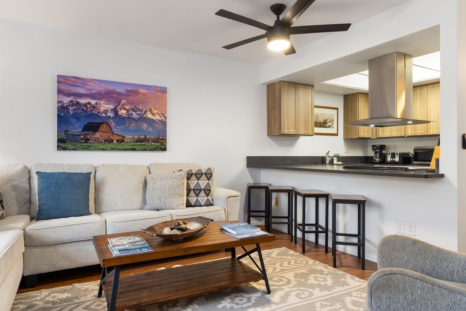 Living Room and Kitchen