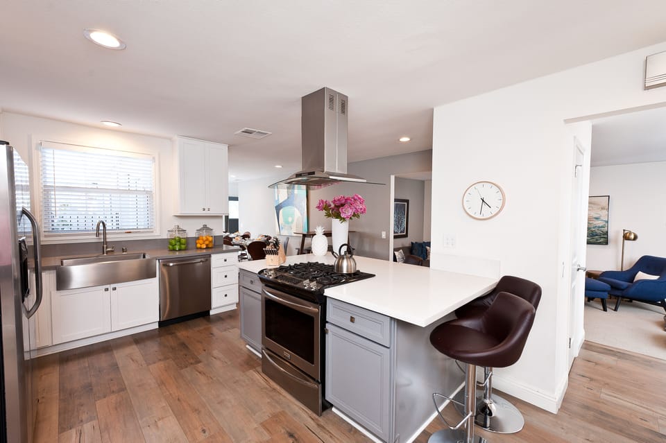 Fully appointed kitchen