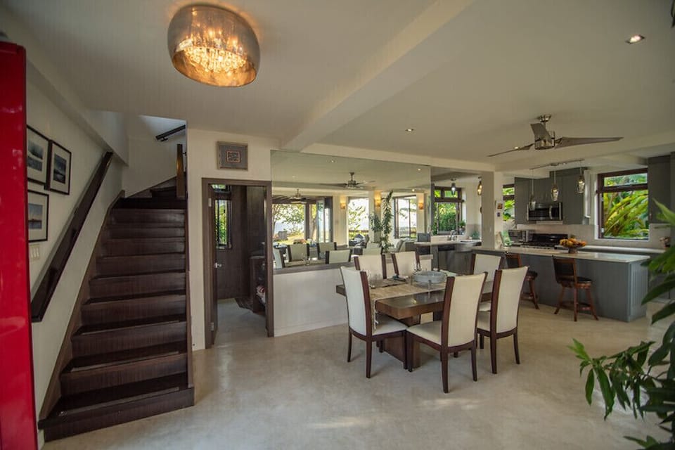 Stairs leading to the upstairs landing and bedrooms.