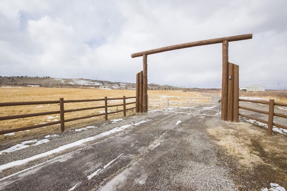 Entrance off of 6500 Rd.