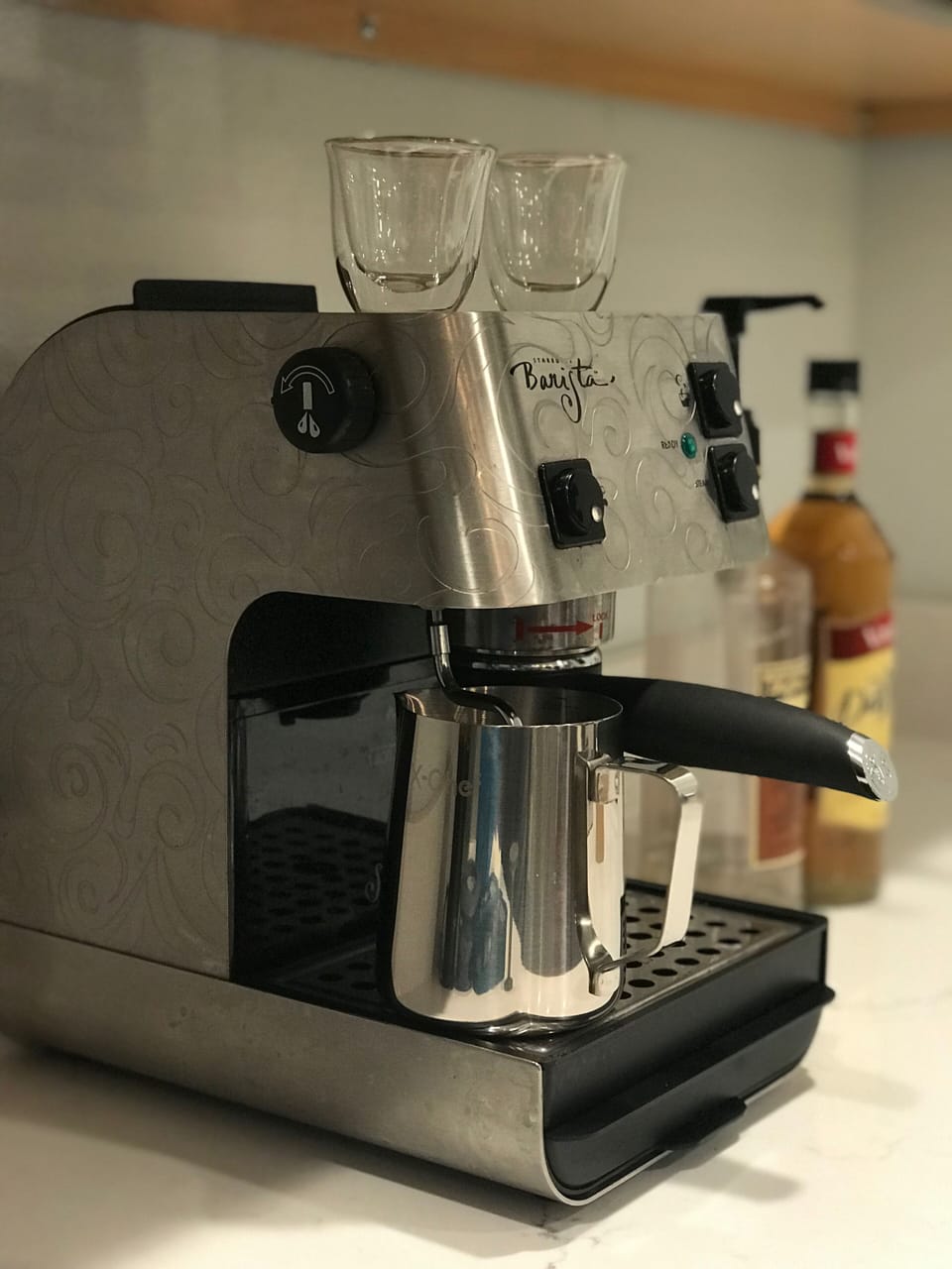 Starbucks Barista Espresso machine to make your own mochas, lattes or americanos