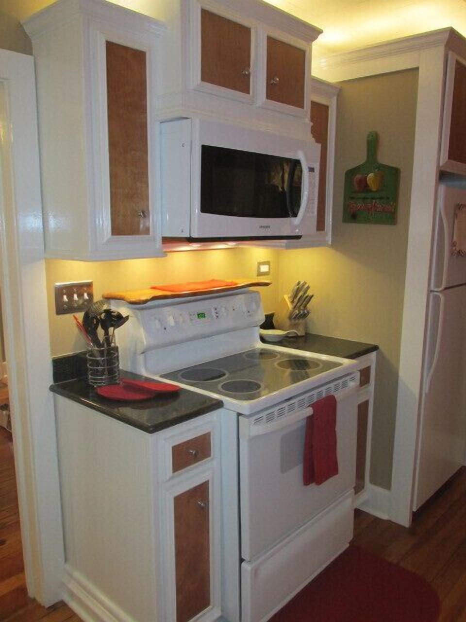 Another shot of the kitchen.  Everything you need is here.