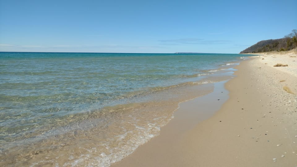 A few minutes to drive down to Empire Beach