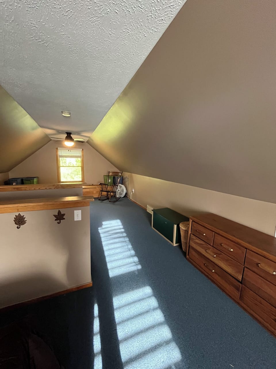 upstairs bedroom(s)