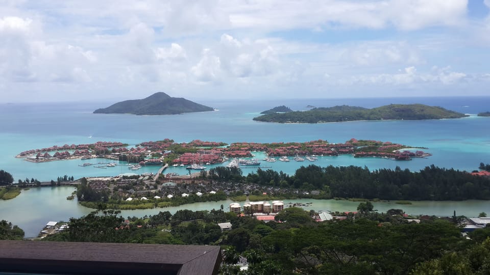 Eden Island from Point Misere (Cerf and St. Anne Islands in the background)
