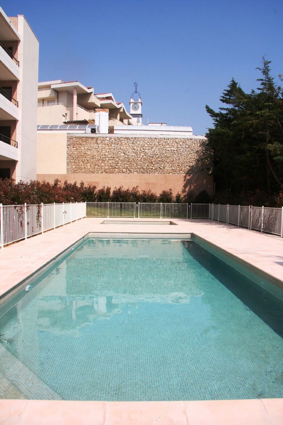 Swimming pool, when Le Ponant was newly built (2007)