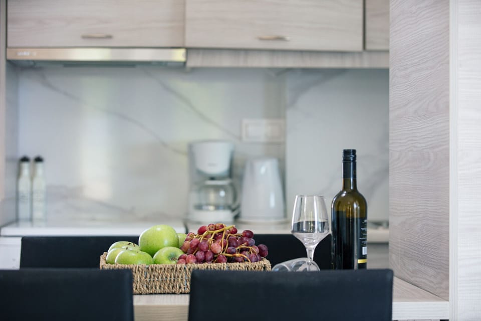 Kitchen of villa Evgoro Ouranos , Agia Galini