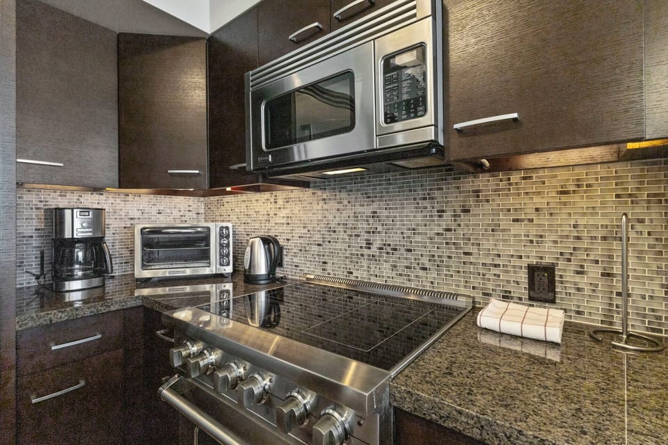 Kitchen - All major and small appliances are provided for your needs.