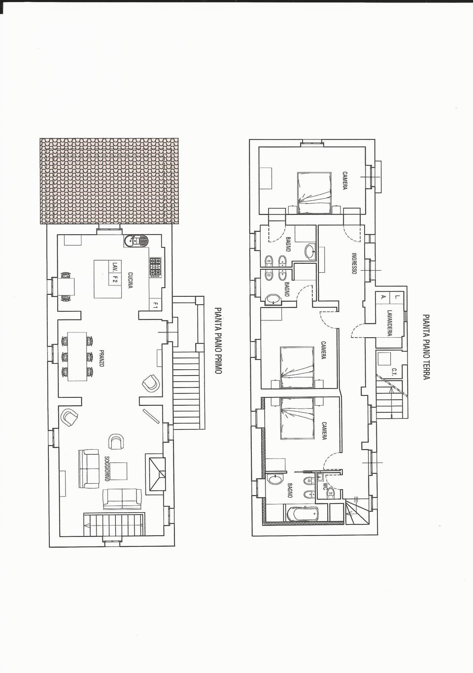 Floorplan Casale Colle Lupo