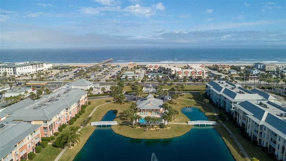 Aerial view of the condo. 