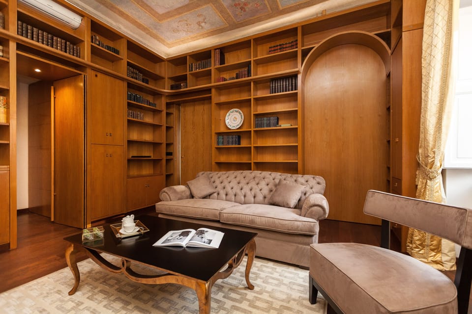 Amazing deluxe library room!