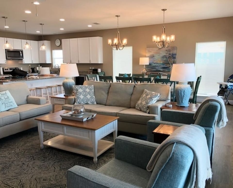 Spacious open floor plan