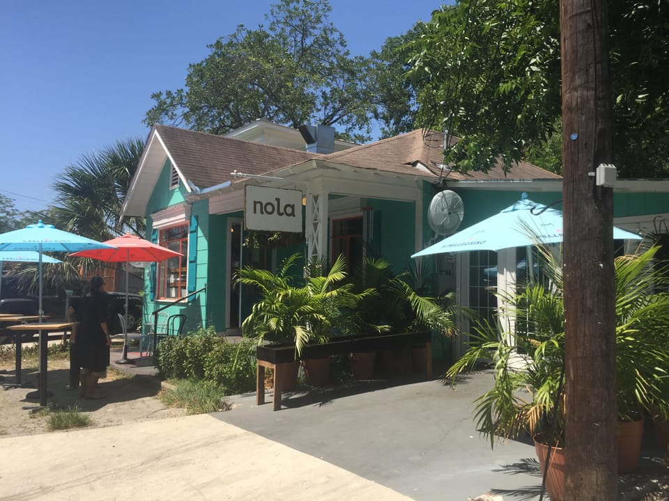 Nola Restaurant - Cajun style brunch.