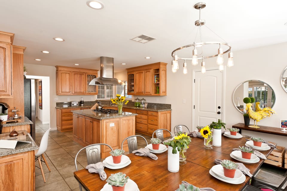 Fully appointed kitchen