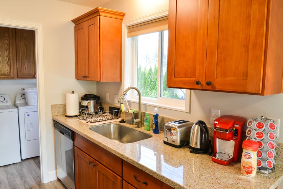 fully stocked kitchen 