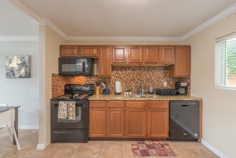 Spacious kitchen
