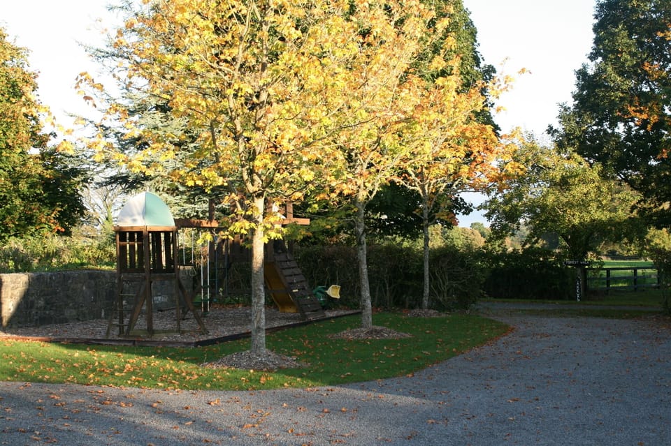 Swing set and climbing frame