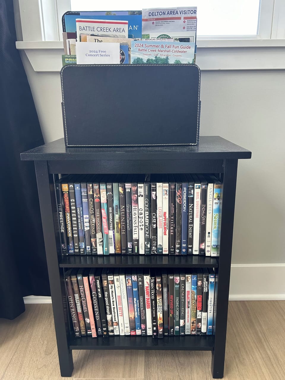 50 DVDS & Local Activity Brochures