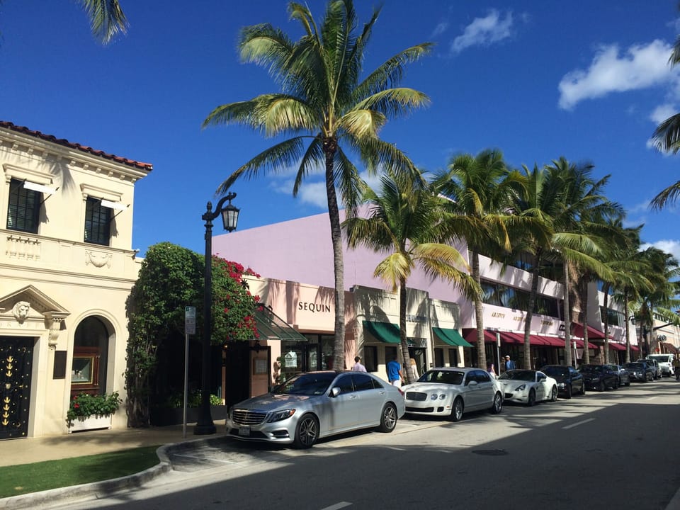 Worth Avenue only 15 minutes away