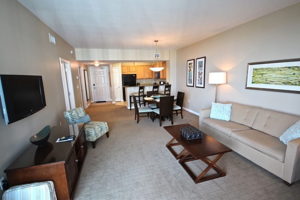 Great room with open concept layout