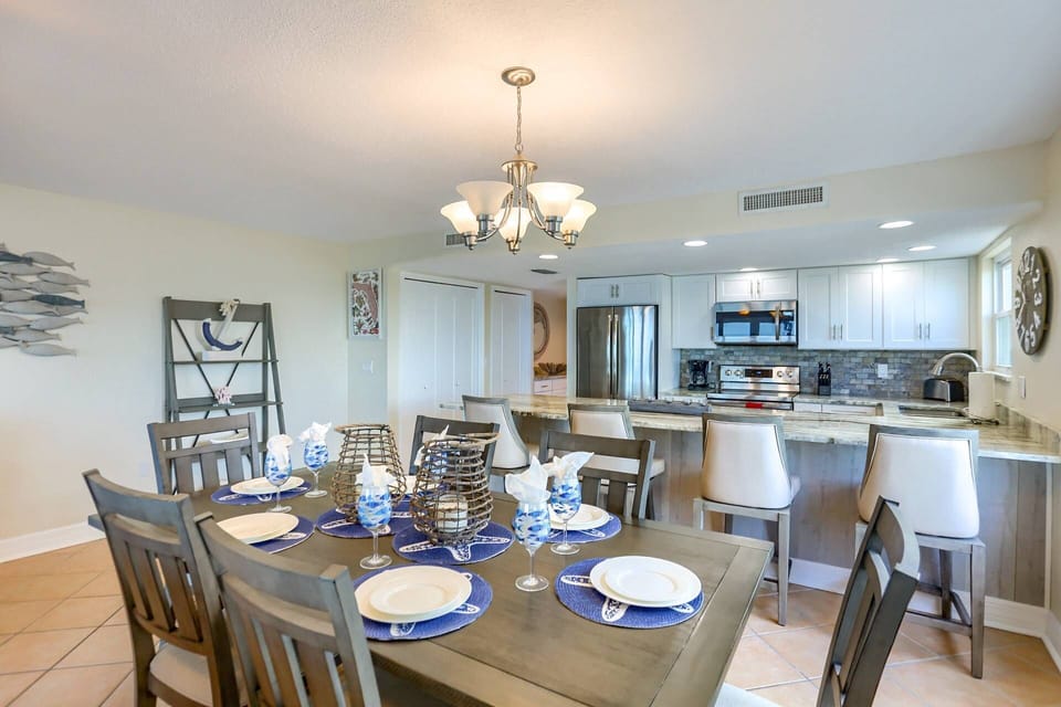 Large Dining Table with Seating for up to 6