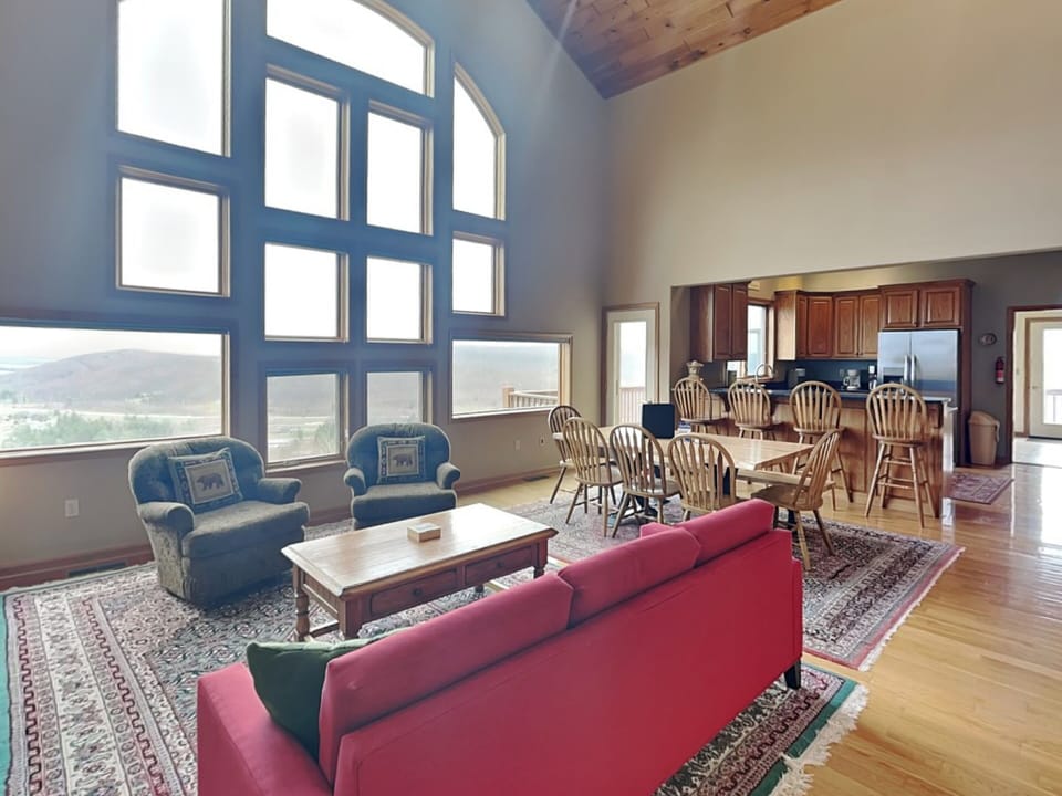 Open Living & Dining