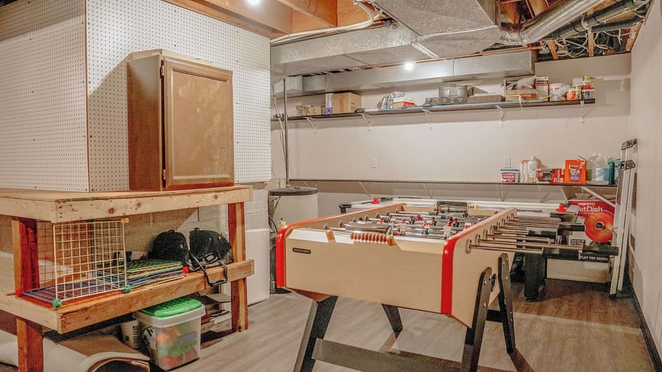 Basement Game Room - Foosball