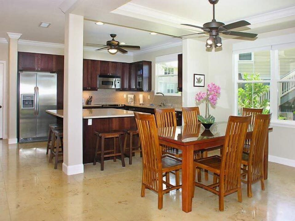 Dining Area and Kitchen