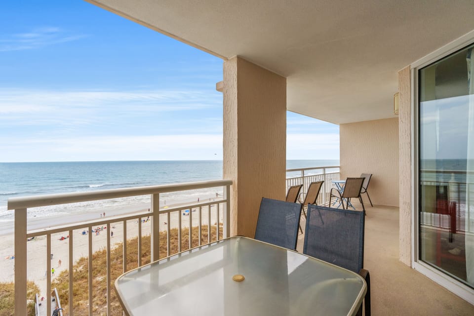 Private Oceanfront Balcony