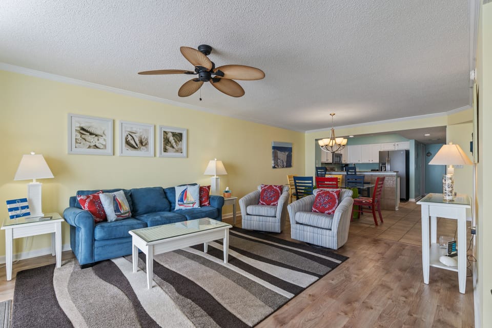 Oceanfront Living Room