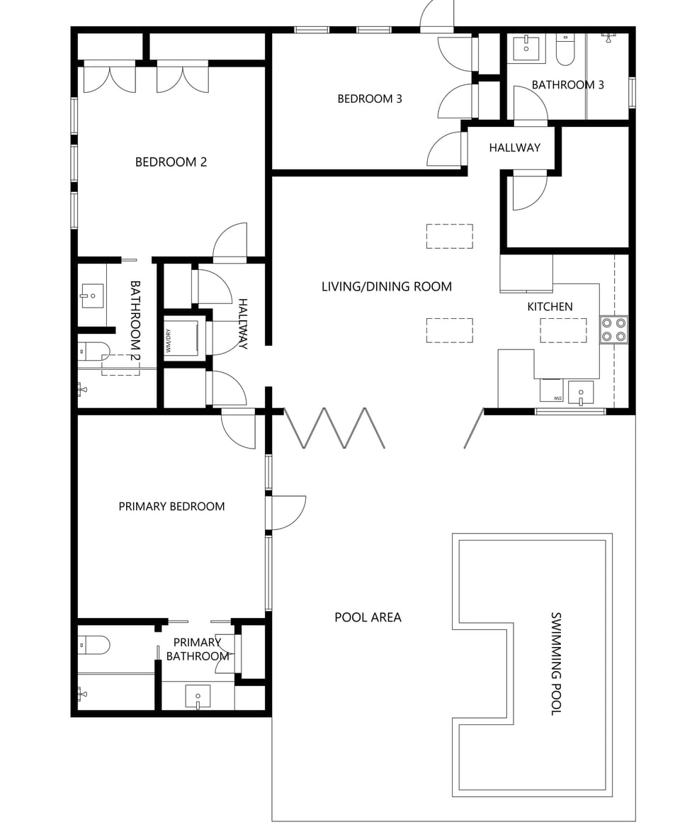 Louisa's Hideaway Floor Plan