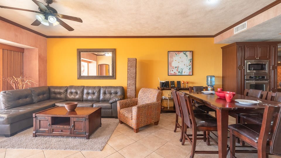 spacious living room space