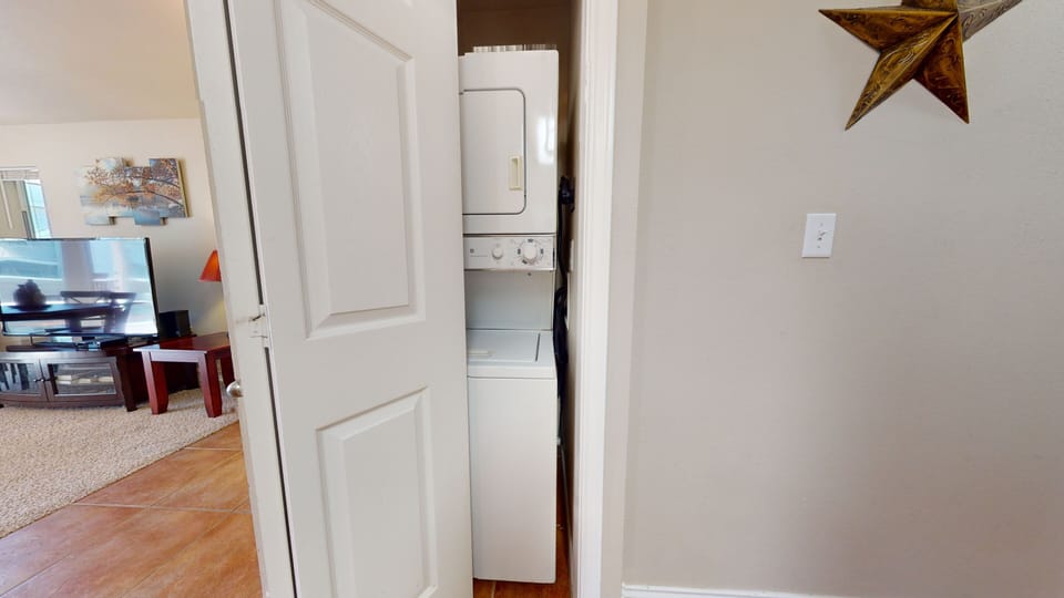 Stackable washer and dryer