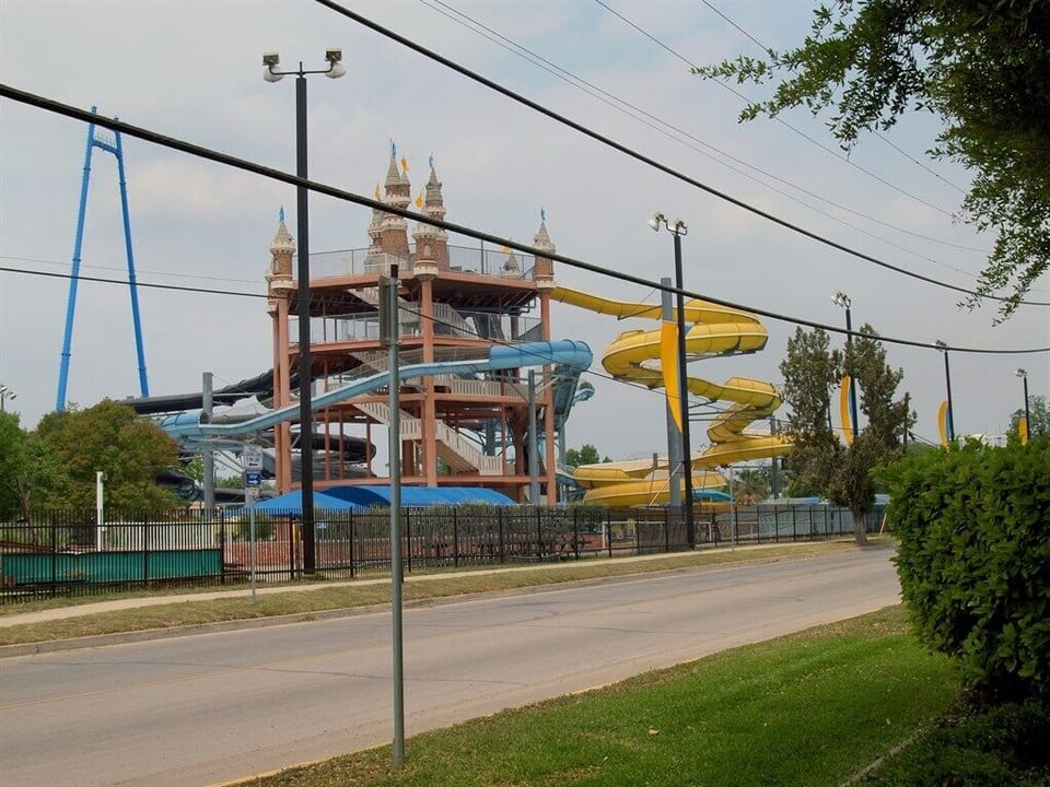 Schlitterbahn View from Camp Warnecke