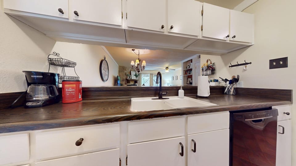 Kitchen with coffee