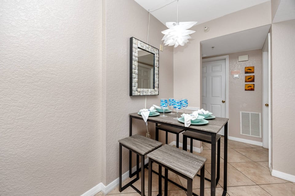 New Bar Height Dining Table with Stools