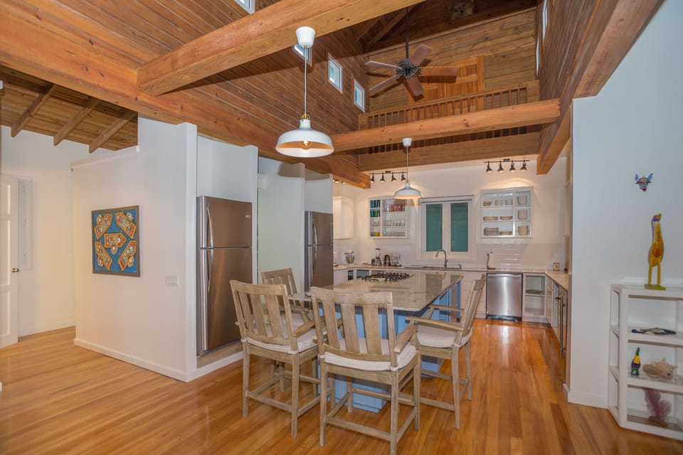 The full kitchen