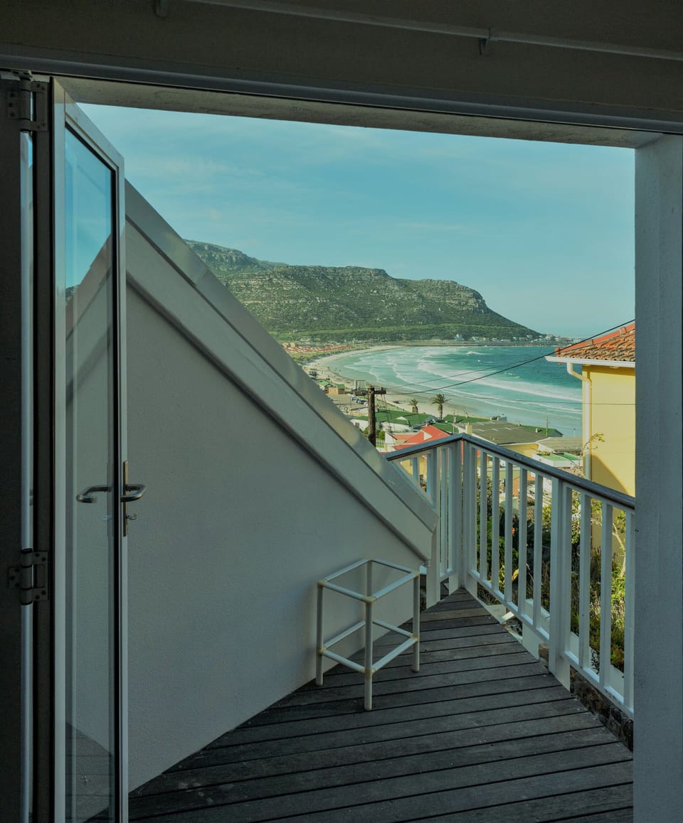 The cosy deck with a great view
