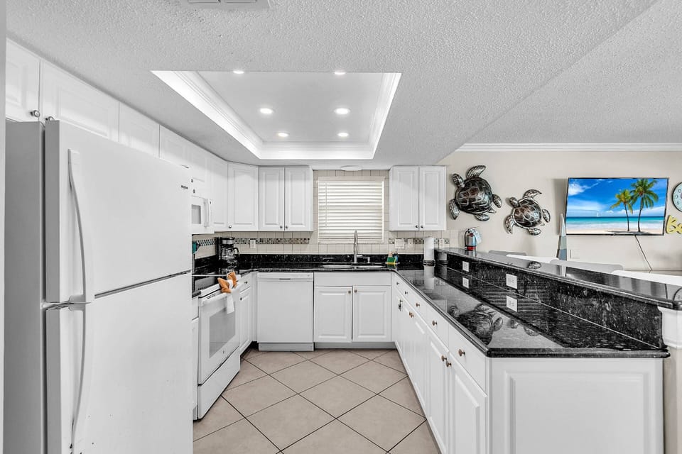 Bright, Open, Fully Stocked Kitchen