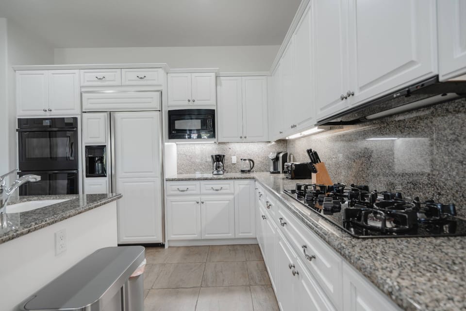 Kitchen with modern appliances