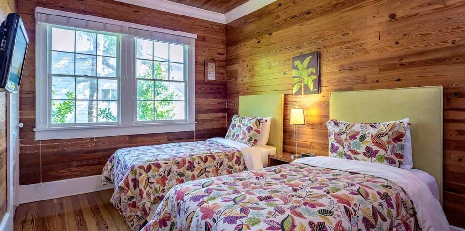 The third bedroom has Two Twin beds that can be converted to a King bed upon request...